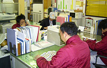 お客様の相談に真剣に対応いたします。